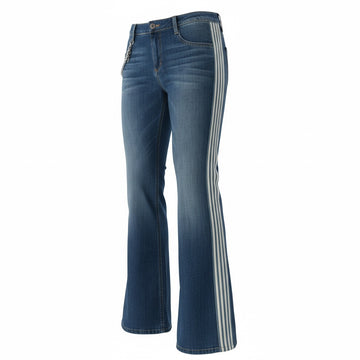 Denim Detailed with Stripes - 0