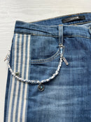 Denim Detailed with Stripes-4