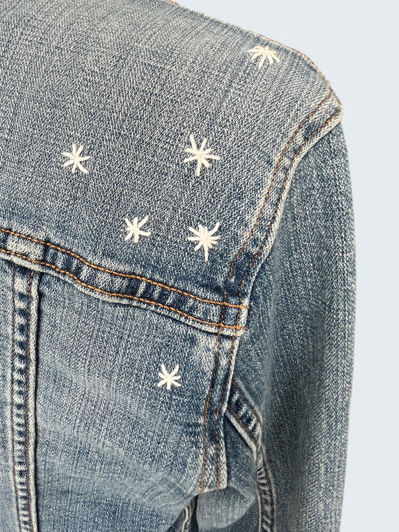 Classic Levi Jacket with Quilted Trim