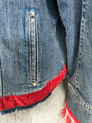 Red Plaid Plus Denim-9