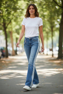 Denim Detailed with Stripes-10