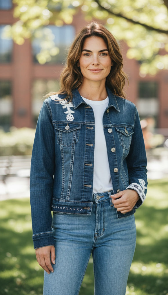 White Lace and Denim