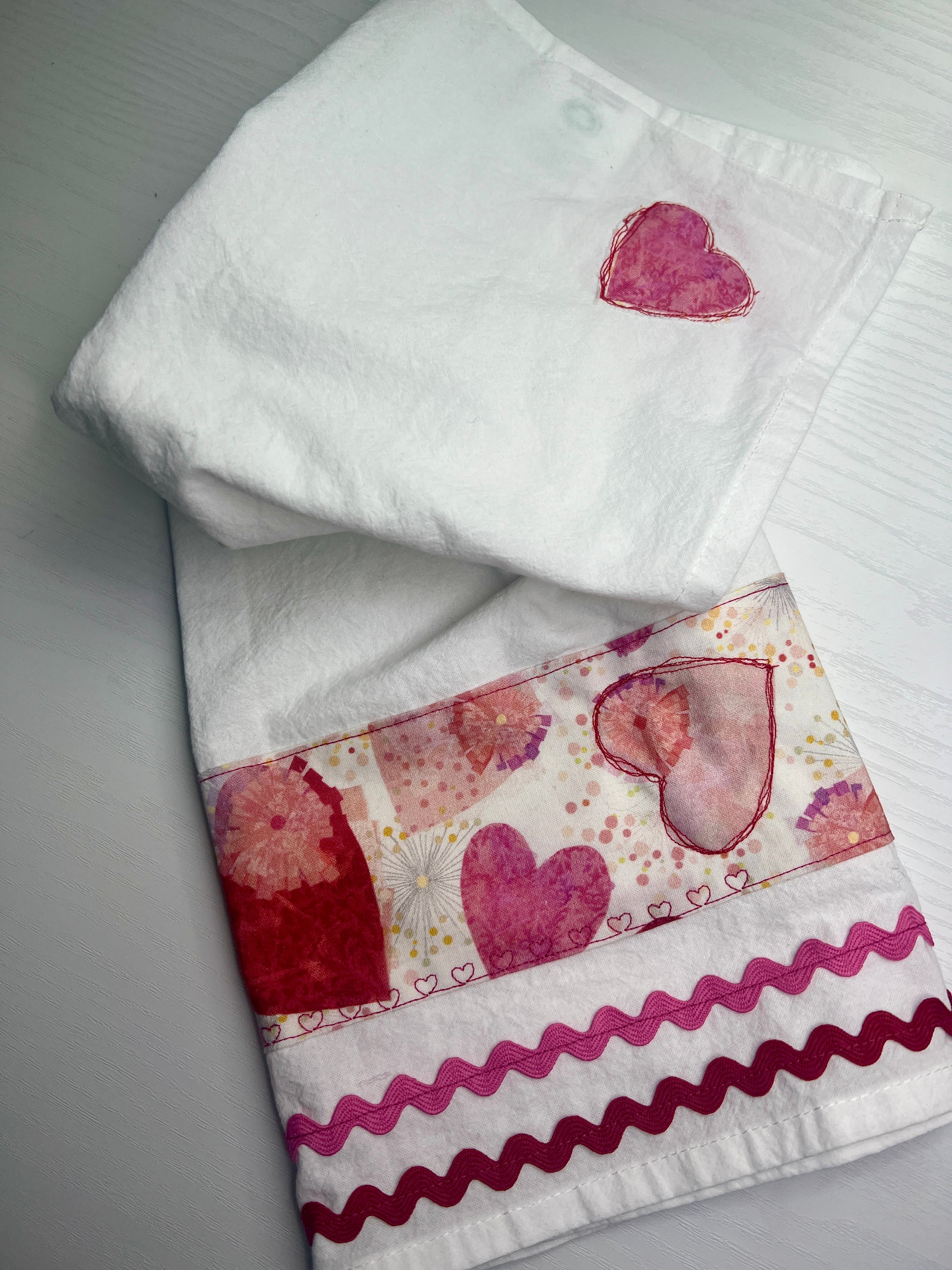 Kitchen Towels - Valentine's Day Adorable
