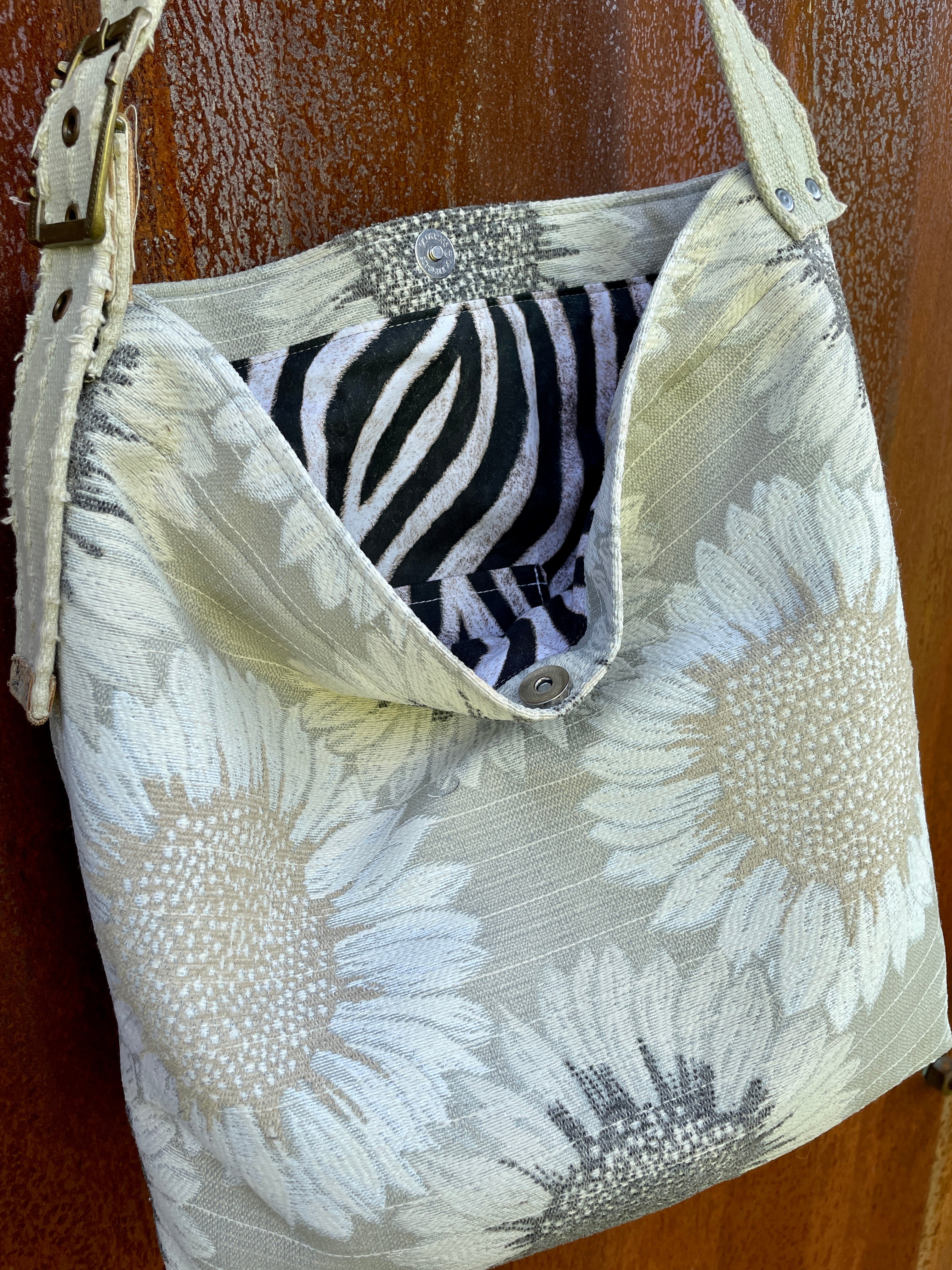 Purse - CHIC! Sunflower & Zebra