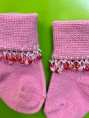 Beaded Baby Socks-6